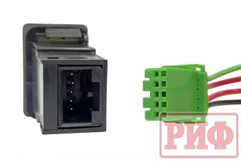 789 р. Кнопка ВКЛВЫКЛ, белый, BATTERY TOYOTA 32x22 РИФ rif22-1-1104304  с доставкой в г. Керчь. Увеличить фотографию 5