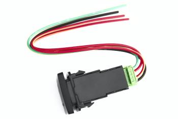 789 р. Кнопка ВКЛВЫКЛ, белый, COMPRESSOR TOYOTA 32x22 РИФ rif22-1-1104404  с доставкой в г. Керчь. Увеличить фотографию 4