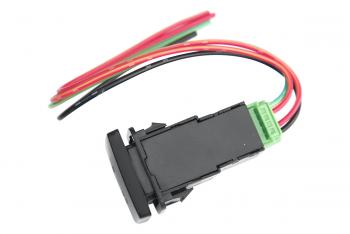 789 р. Кнопка ВКЛВЫКЛ, белый, WINCH POWER TOYOTA 32x22 РИФ rif22-1-1104504  с доставкой в г. Керчь. Увеличить фотографию 2