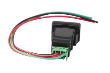 789 р. Кнопка ВКЛВЫКЛ, белый, универсальная TOYOTA 32x22 РИФ rif22-1-1108904  с доставкой в г. Керчь. Увеличить фотографию 2