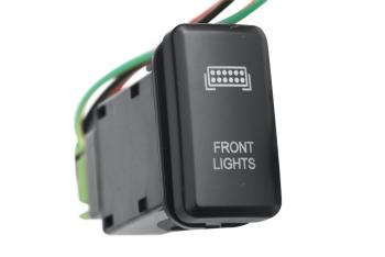 789 р. Кнопка ВКЛВЫКЛ, белый, FRONT LIGHTS TOYOTA 40x20 РИФ rif22-1-1104604  с доставкой в г. Керчь. Увеличить фотографию 1