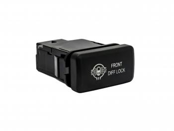 789 р. Кнопка ВКЛВЫКЛ, белый, FRONT DIFF LOCK TOYOTA 40x20 горизонтальная РИФ rif22-1-1109514  с доставкой в г. Керчь. Увеличить фотографию 1