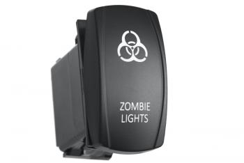 739 р. Переключатель ВКЛВЫКЛ, белый, ZOMBIE LIGHTS РИФ rif22-1-1100700  с доставкой в г. Керчь. Увеличить фотографию 1