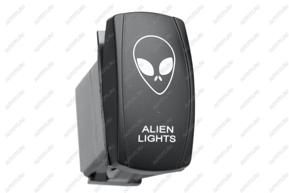 699 р. Переключатель ВКЛВЫКЛ, белый, ALIEN LIGHTS РИФ rif22-1-1102900  с доставкой в г. Керчь
