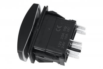 619 р. Переключатель ВКЛВКЛВЫКЛ, красный, СВЕТ НА КРЫШЕ РИФ rif22-1-2903800  с доставкой в г. Керчь. Увеличить фотографию 2