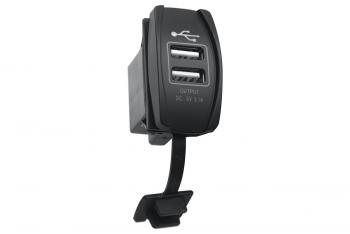 789 р. Розетка USB 3,1A дизайн Переключатель, с крышкой РИФ rif22-4-1008300  с доставкой в г. Керчь. Увеличить фотографию 2
