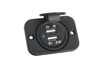 969 р. Розетка USB 3,1А c монтажной панелью РИФ rif22-4-1008800  с доставкой в г. Керчь. Увеличить фотографию 2