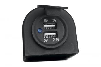 909 р. Розетка USB 3,1А в корпусе РИФ rif22-4-1008900  с доставкой в г. Керчь. Увеличить фотографию 2