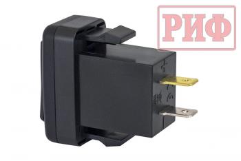1 849 р. Розетка USB 2 QC 3.0 для Toyota 40x20 РИФ rif22-4-1013700  с доставкой в г. Керчь. Увеличить фотографию 3