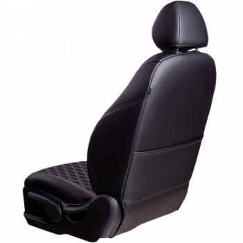 12 749 р. Комплект чехлов для сидений (ЦЗС Орегон) БАЙРОН ст БАЙРОН Lord Autofashion  Лада Нива 4х4  2121 (1977-2019) 3 дв. дорестайлинг (черный, вставка черная, строчка темно-серая)  с доставкой в г. Керчь. Увеличить фотографию 5