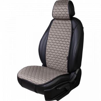 Накидка на сиденье (1 место Афины) МОНРО ст СОТА Lord Autofashion  (бежевый, строчка бежевая)