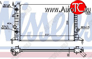 3 399 р. VECTRA 96- РАДИАТОР ОХЛАЖДЕН (см.каталог) BODYPARTS opvca96-917  с доставкой в г. Керчь