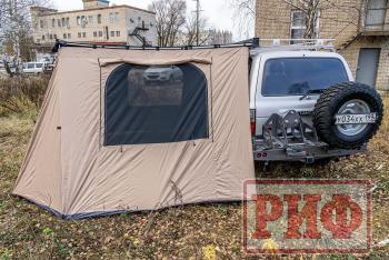 26 879 р. Стенки к автомобильной маркизе РИФ 2.5Х2.5 м Black Out РИФ rifan5306-2525c  с доставкой в г. Керчь. Увеличить фотографию 7