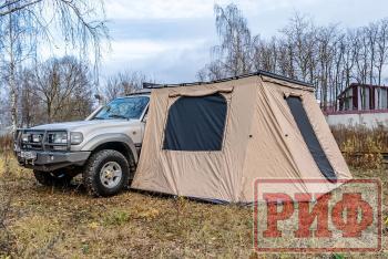 26 879 р. Стенки к автомобильной маркизе РИФ 2.5Х2.5 м Black Out РИФ rifan5306-2525c  с доставкой в г. Керчь. Увеличить фотографию 4