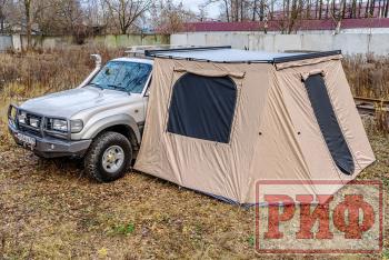 26 879 р. Стенки к автомобильной маркизе РИФ 2.5Х2.5 м Black Out РИФ rifan5306-2525c  с доставкой в г. Керчь. Увеличить фотографию 1