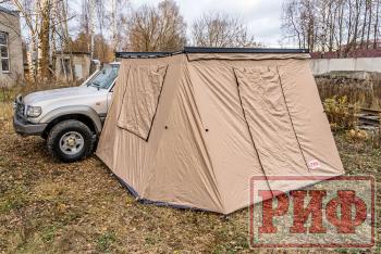37 239 р. Стенки к автомобильной маркизе РИФ 3Х2.5 м Black Out РИФ rifan5306-3025c  с доставкой в г. Керчь. Увеличить фотографию 8
