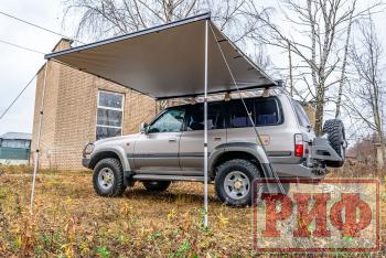 29 999 р. Маркиза автомобильная РИФ 2,13х2,5 м полуавтомат (винил) темно-серая РИФ rif5306-2025v  с доставкой в г. Керчь. Увеличить фотографию 19