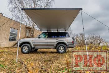 29 999 р. Маркиза автомобильная РИФ 2,13х2,5 м полуавтомат (винил) темно-серая РИФ rif5306-2025v  с доставкой в г. Керчь. Увеличить фотографию 18