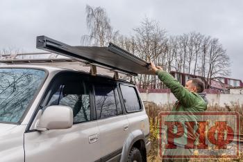 29 999 р. Маркиза автомобильная РИФ 2,13х2,5 м полуавтомат (винил) темно-серая РИФ rif5306-2025v  с доставкой в г. Керчь. Увеличить фотографию 15
