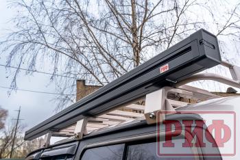 29 999 р. Маркиза автомобильная РИФ 2,13х2,5 м полуавтомат (винил) темно-серая РИФ rif5306-2025v  с доставкой в г. Керчь. Увеличить фотографию 1