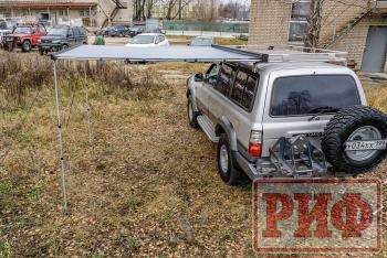 29 999 р. Маркиза автомобильная РИФ 2,13х2,5 м полуавтомат (винил) темно-серая РИФ rif5306-2025v  с доставкой в г. Керчь. Увеличить фотографию 31