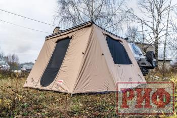 26 879 р. Стенки к автомобильной маркизе РИФ 2.0Х2.5 м Black Out РИФ rifan5306-2025c  с доставкой в г. Керчь. Увеличить фотографию 3