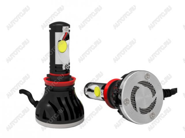 899 р. Лампы светодиодные HB4 9006 12V-24V 24W с вентилятором (к-т 2 шт.)  9006-matec  с доставкой в г. Керчь