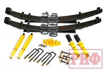 104 509 р. Лифт-комплект РИФ Mitsubishi L200 2015+, Fiat Fullback 2016+ жесткий лифт 40 мм  rif-tmq-c  с доставкой в г. Керчь. Увеличить фотографию 1