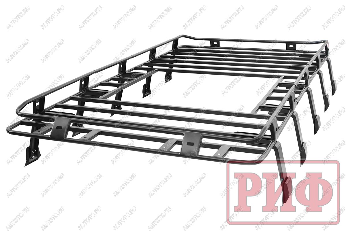 67 939 р. Багажник экспедиционный (корзина) РИФ 1500х2750 мм для ГАЗ Соболь (с люком)  rifgaz-roof3  с доставкой в г. Керчь