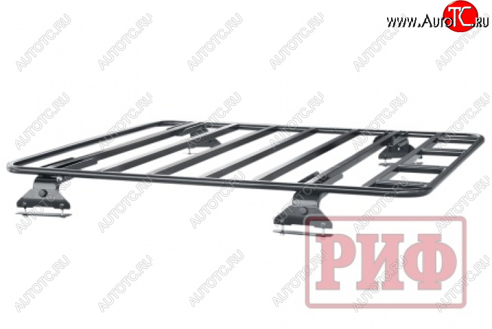 28 899 р. Багажник экспедиционный платформа 1200х1400 мм РИФ Toyota Hilux AN10,AN20 дорестайлинг (2004-2008)  с доставкой в г. Керчь