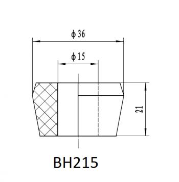 149 р. Втулка амортизатора РИФ SA215, SA208, SA212, SA231, SA276, SA278 (с маркировкой 1)  bh215  с доставкой в г. Керчь. Увеличить фотографию 2