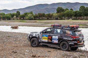 43 879 р. Багажник экспедиционный (корзина) РИФ 1200х2100 мм для Toyota Fortuner 2015+  riffrt-roof1  с доставкой в г. Керчь. Увеличить фотографию 7