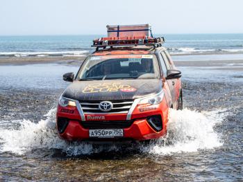 43 879 р. Багажник экспедиционный (корзина) РИФ 1200х2100 мм для Toyota Fortuner 2015+  riffrt-roof1  с доставкой в г. Керчь. Увеличить фотографию 5