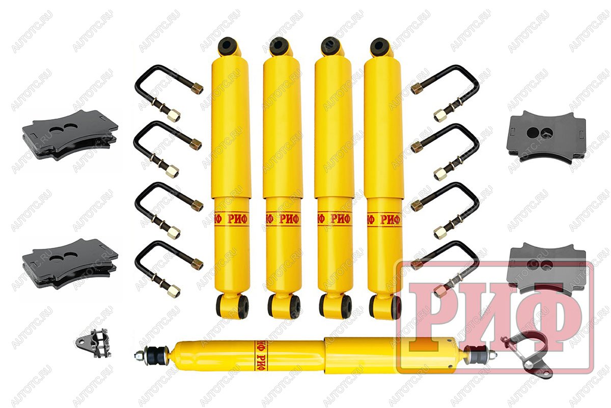 52 879 р. Лифт-комплект РИФ для ГАЗ Соболь 2018+ 30 мм  rif-gaz-2-18  с доставкой в г. Керчь