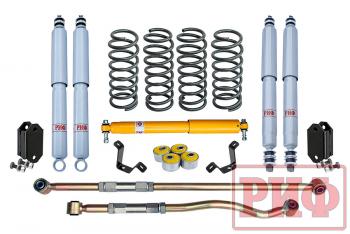 113 999 р. Лифт-комплект РИФ газовый для Toyota Land Cruiser 80105 лифт 50 мм мягкий  rif-tlc80-b-g  с доставкой в г. Керчь. Увеличить фотографию 1