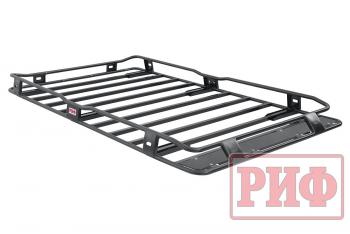43 449 р. Багажник экспедиционный (корзина) РИФ 1350x2100 мм Toyota Land Cruiser 78 (высота крепежа 199 мм)  rif070-roof  с доставкой в г. Керчь. Увеличить фотографию 2