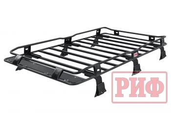 43 449 р. Багажник экспедиционный (корзина) РИФ 1350x2100 мм Toyota Land Cruiser 78 (высота крепежа 199 мм)  rif070-roof  с доставкой в г. Керчь. Увеличить фотографию 1