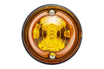 399 р. Повторитель поворота УАЗ на светодиодах (жёлтый рассеиватель) 6LED-12V  уп102-ж  с доставкой в г. Керчь. Увеличить фотографию 2
