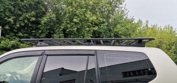 37 949 р. Багажник экспедиционный (платформа) РИФ 1200х2100 мм для Toyota Land Cruiser Prado 120  rif120-roof2  с доставкой в г. Керчь. Увеличить фотографию 4