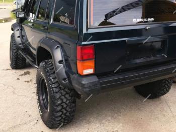 21 449 р. Расширители колёсных арок JEEP CHEROKEE XJ  jc  с доставкой в г. Керчь. Увеличить фотографию 3