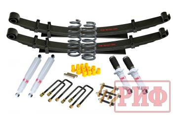 98 549 р. Лифт-комплект РИФ газовый Mitsubishi L200 2015+, Fiat Fullback 2016+ жесткий лифт 40 мм  rif-tmq-c-g  с доставкой в г. Керчь. Увеличить фотографию 1