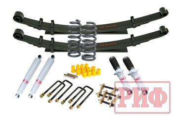 95 699 р. Лифт-комплект РИФ газовый Mitsubishi L200 2015+, Fiat Fullback 2016+ мягкий лифт 40 мм  rif-tmq-b-g  с доставкой в г. Керчь. Увеличить фотографию 1