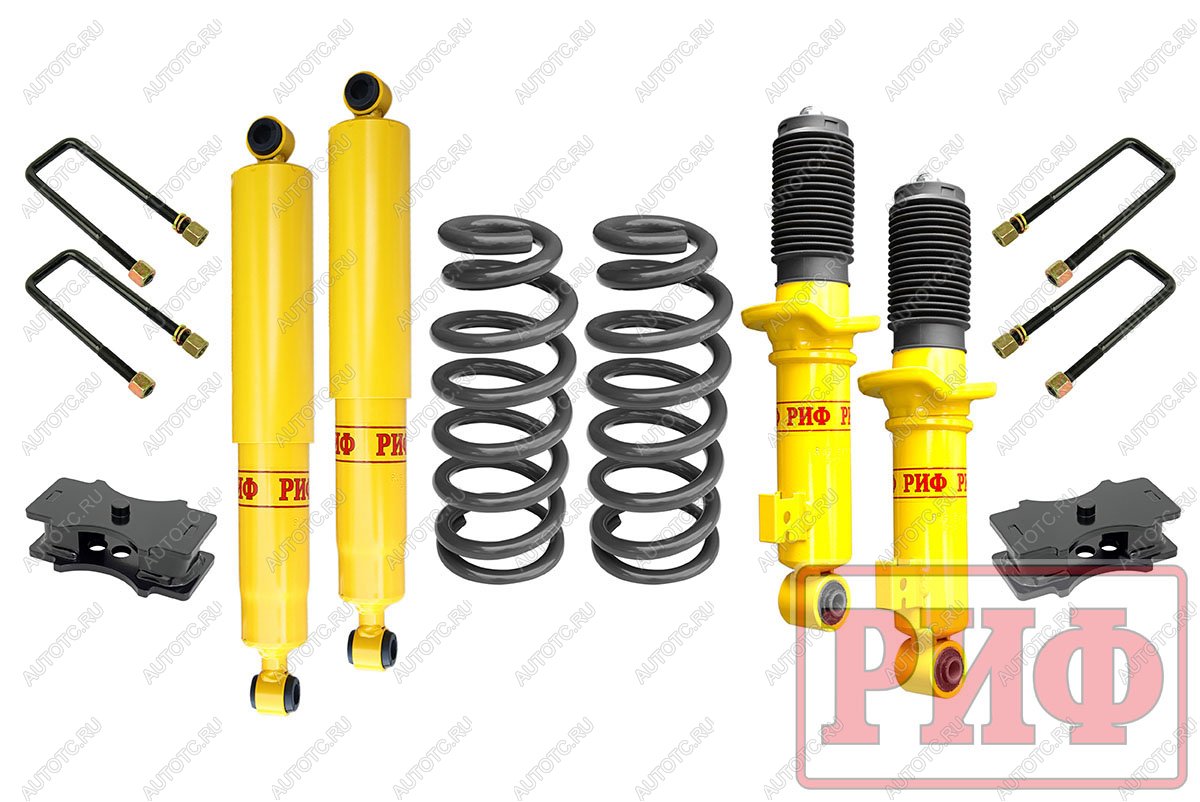 57 059 р. Лифт-комплект РИФ лайт Mitsubishi L200 2015+, Fiat Fullback 2016+ лифт 40 мм  rif-tmq-b-lite  с доставкой в г. Керчь