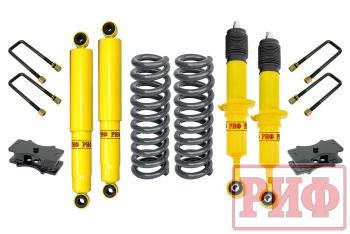 66 269 р. Лифт-комплект РИФ лайт Toyota Hilux 2005-2014, Sollers ST6, Jac T6 лифт 40 мм  rif-vig-b-lite  с доставкой в г. Керчь. Увеличить фотографию 1