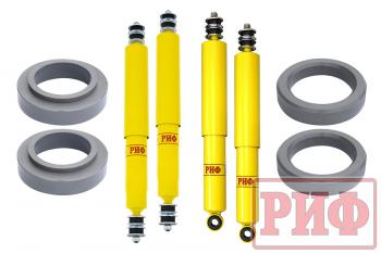 40 639 р. Лифт-комплект РИФ лайт для Toyota Land Cruiser 80105 лифт 30 мм  rif-tlc80-b-lite  с доставкой в г. Керчь. Увеличить фотографию 1