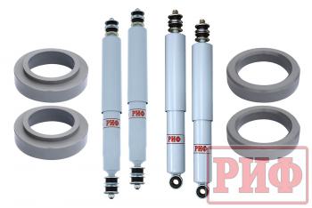 35 779 р. Лифт-комплект РИФ лайт газовый для Toyota Land Cruiser 80105 лифт 30 мм  rif-tlc80-b-g-lite  с доставкой в г. Керчь. Увеличить фотографию 1