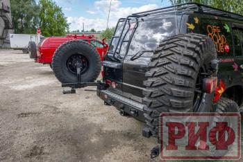 6 539 р. Лестница РИФ для Toyota Land Cruiser 105  rif105-60000  с доставкой в г. Керчь. Увеличить фотографию 6