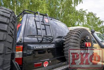 6 539 р. Лестница РИФ для Toyota Land Cruiser 105  rif105-60000  с доставкой в г. Керчь. Увеличить фотографию 7