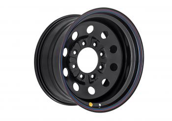 Диск усиленный Ford F250 стальной черный 8x170 9xR17 d124.7 ET-20  1790-870124bl-20