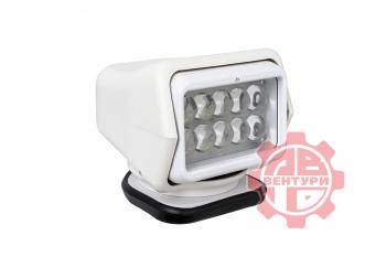 7 099 р. Фара-искатель 12V 50W LED с дистанционным управлением, белый (180х180х175мм) на магните  ch015-50w-wh  с доставкой в г. Керчь. Увеличить фотографию 4